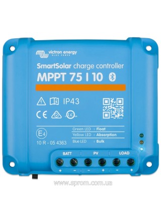 Контролер заряду Victron Energy SmartSolar MPPT 75/10